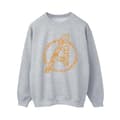 Miniatyrbillede 1 af 3: Marvel Womens/Ladies Avengers Halloween Logo Sweatshirt