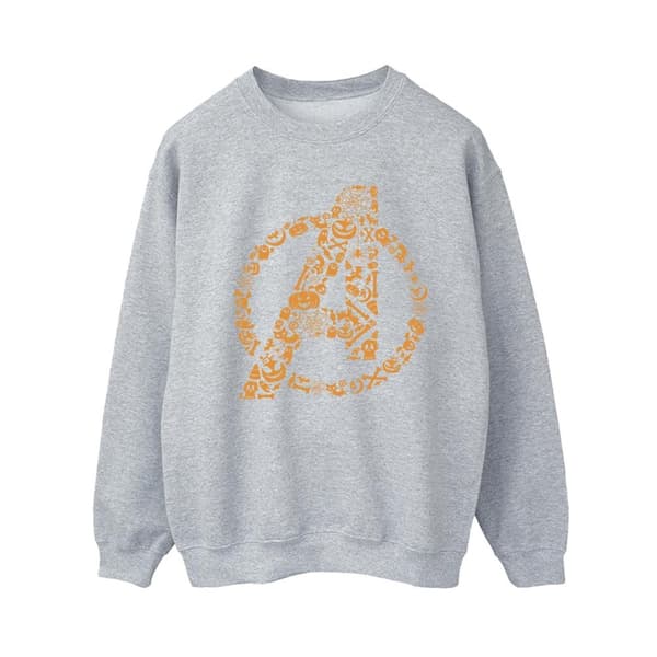 Marvel Womens/Ladies Avengers Halloween Logo Sweatshirt