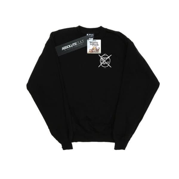 Disney Boys Winnie The Pooh Not Honey Sweatshirt Black 7-8 Years