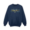 Miniatyrbild 1 av 3: DC Comics Girls Shazam Fury Of The Gods Sweatshirt med gyllene logotyp