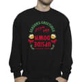 Miniatyrbild 3 av 4: Netflix Mens Stranger Things Upside Down Seasons Greetings Sweatshirt