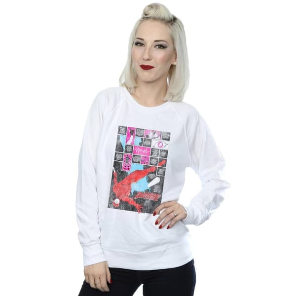 Marvel Womens/Ladies Daredevil Comic Panels Sweatshirt