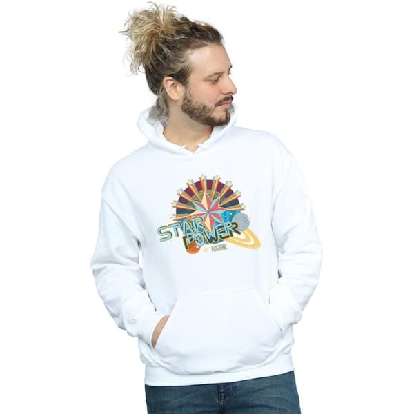 Marvel Captain Marvel Star Power-hoodie för herrar