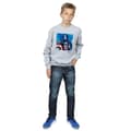 Miniatyrbild 4 av 5: Marvel Pojkar Captain America Art Sweatshirt