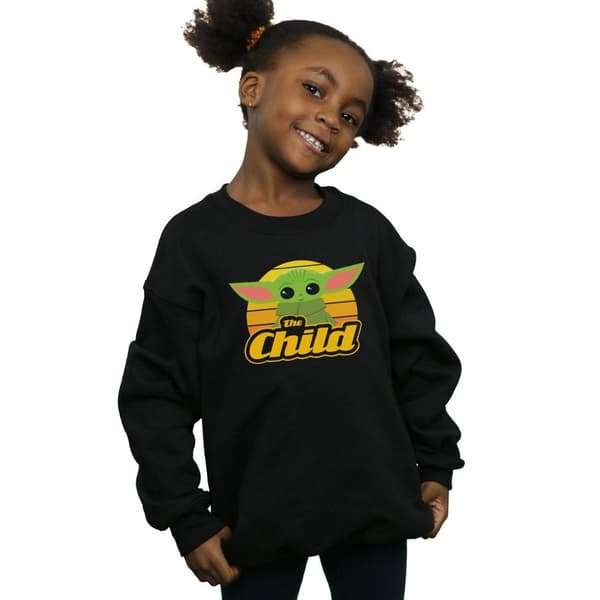 Star Wars Girls The Mandalorian The Child Retro Sweatshirt