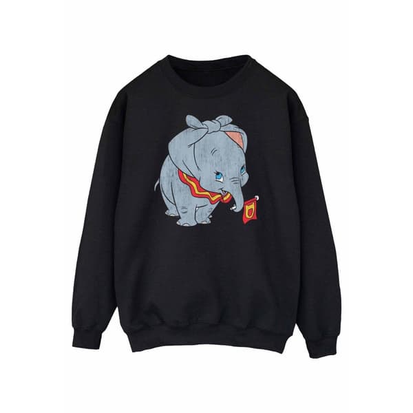 Disney Dam/Tjej Dumbo Classic Sweatshirt med uppknutna öron