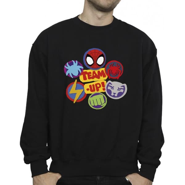 Marvel Mens Spidey And His Amazing Friends Team Up Sweatshirt