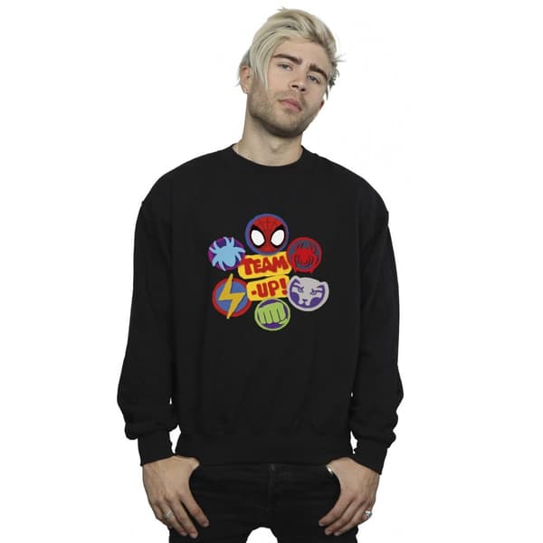 Marvel Mens Spidey And His Amazing Friends Team Up Sweatshirt