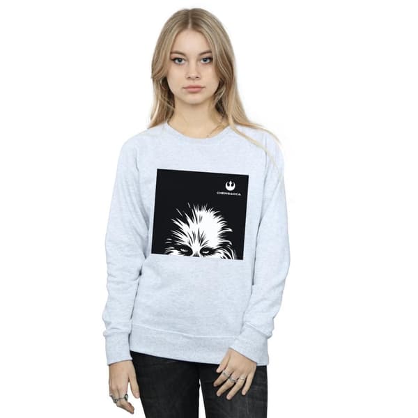 Star Wars Sweatshirt med Chewbacca-look för damer/damer