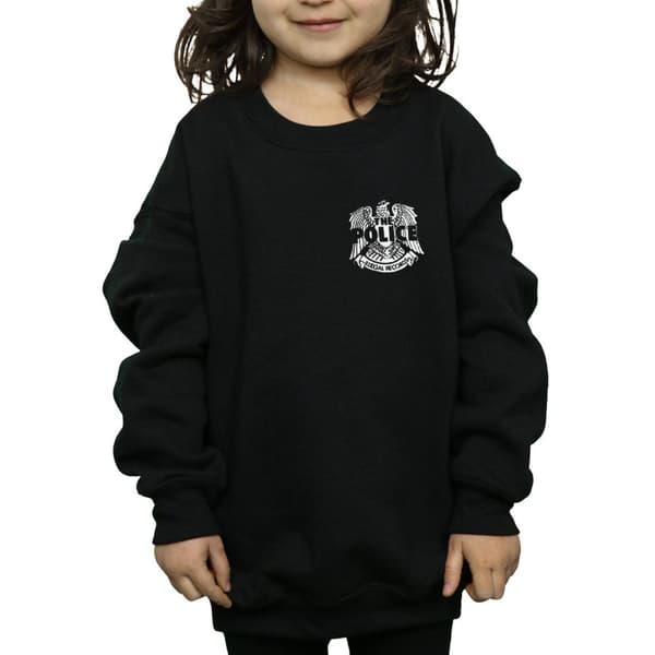 The Police Girls Illegal Records Eagle Chest Sweatshirt