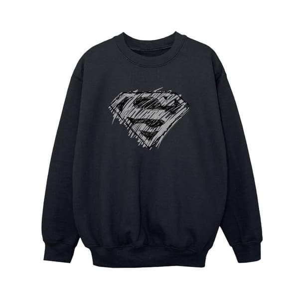 DC Comics Pojkar Superman Logo Sketch Sweatshirt