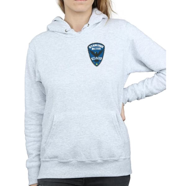 DC Comics Womens/Ladies Arrow Starling Metro Badge Hoodie