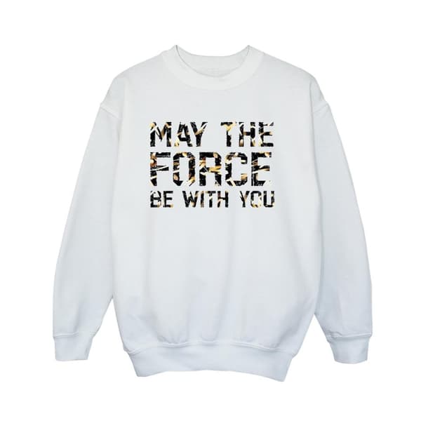 Star Wars Boys May The Force Infill Sweatshirt