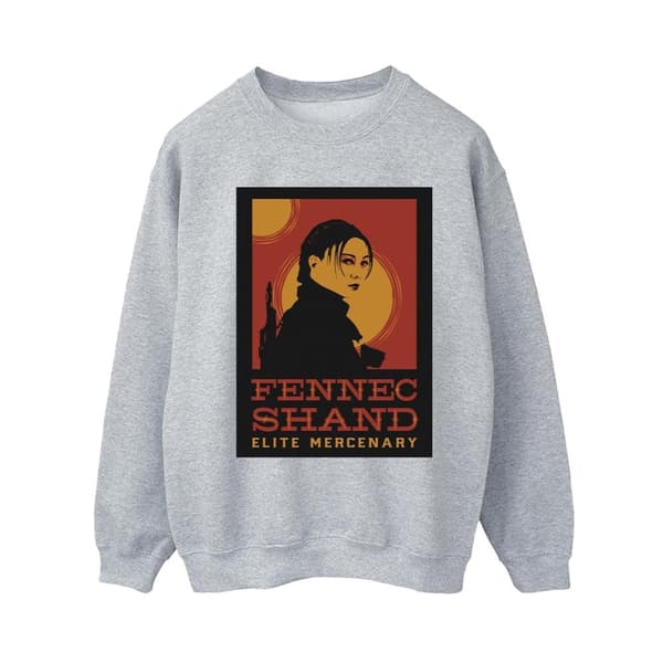 Star Wars Womens/Ladies The Book Of Boba Fett Elite Mercenary Fennec Sweatshirt