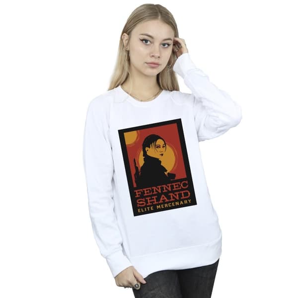 Star Wars Womens/Ladies The Book Of Boba Fett Elite Mercenary Fennec Sweatshirt