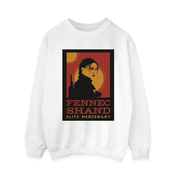 Star Wars Womens/Ladies The Book Of Boba Fett Elite Mercenary Fennec Sweatshirt
