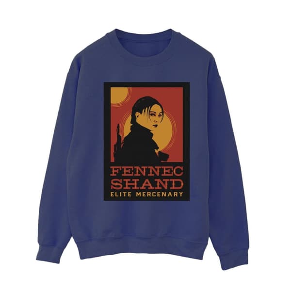 Star Wars Womens/Ladies The Book Of Boba Fett Elite Mercenary Fennec Sweatshirt