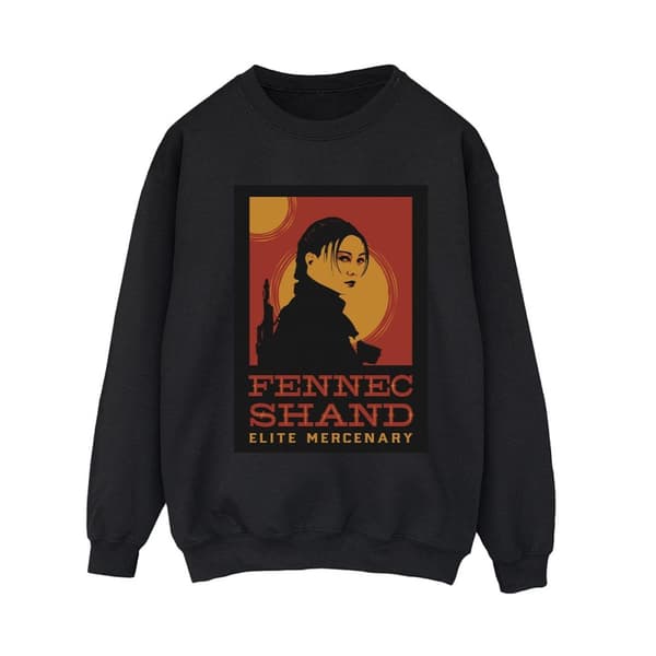 Star Wars Womens/Ladies The Book Of Boba Fett Elite Mercenary Fennec Sweatshirt