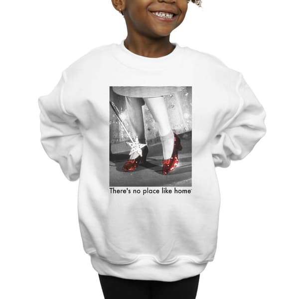 The Wizard Of Oz Girls Ruby Slippers Photo Sweatshirt