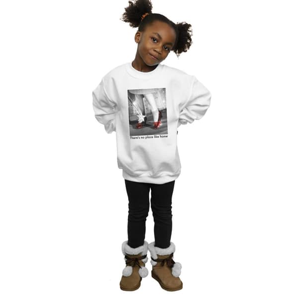 The Wizard Of Oz Girls Ruby Slippers Photo Sweatshirt