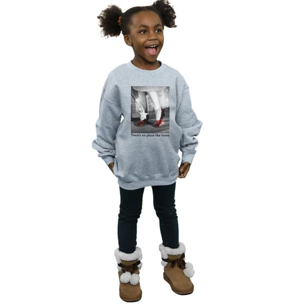 The Wizard Of Oz Girls Ruby Slippers Photo Sweatshirt
