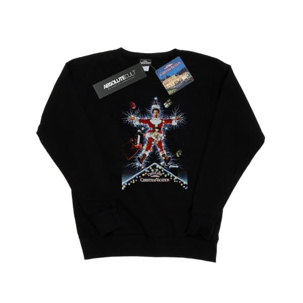 National Lampoon´s Christmas Vacation Poster-tröja för kvinnor/damer Black XL