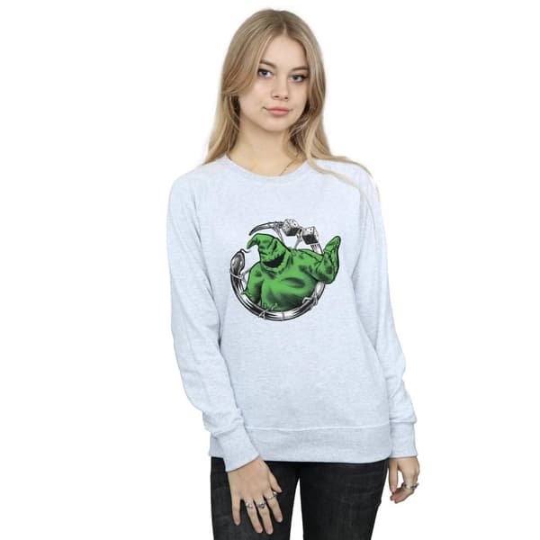Disney Nightmare Before Christmas Roll The Dice - Sweatshirt för kvinnor/damer