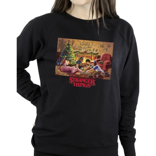 Netflix Stranger Things Christmas Gathering-tröja för damer/kvinnor