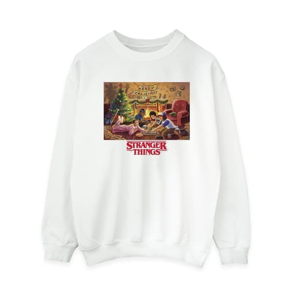 Netflix Stranger Things Christmas Gathering-tröja för damer/kvinnor