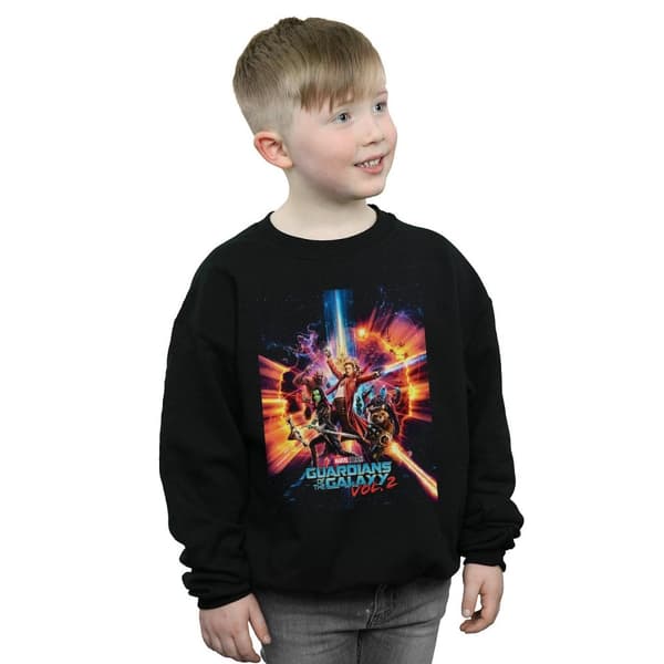 Marvel Studios Boys Guardians Of The Galaxy Vol. 2 Poster Sweatshirt