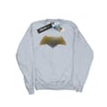 Miniatyrbild 1 av 5: DC Comics Dam/Tjej Justice League Movie Batman Logo Texturerad Sweatshirt