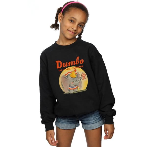 Disney Girls Dumbo Flying Elephant Sweatshirt