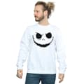Miniatyrbild 3 av 4: Disney Mens Nightmare Before Christmas Jack´s Face Bold Sweatshirt