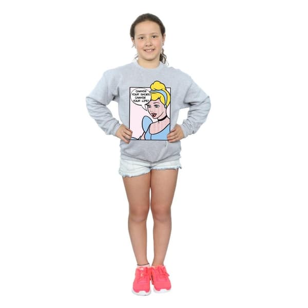 Disney Princess Girls Cinderella Pop Art Sweatshirt