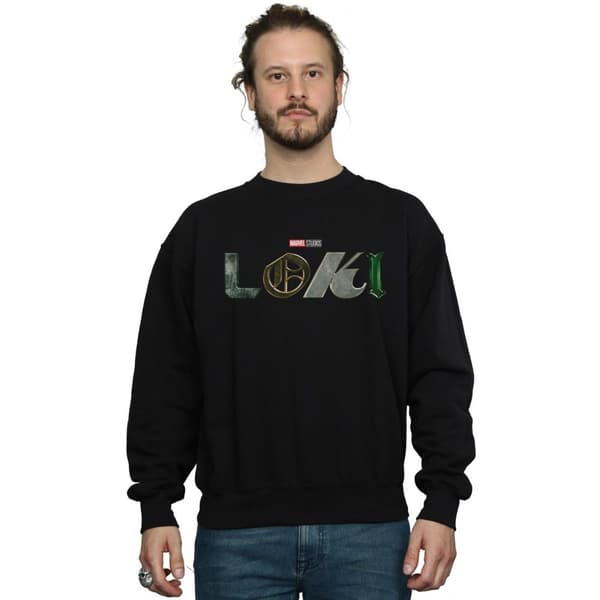Marvel Sweatshirt med Loki-logga, herr