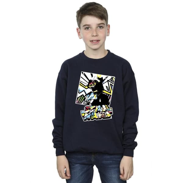 Star Wars Boys Vader Water Colour Pop Art Sweatshirt