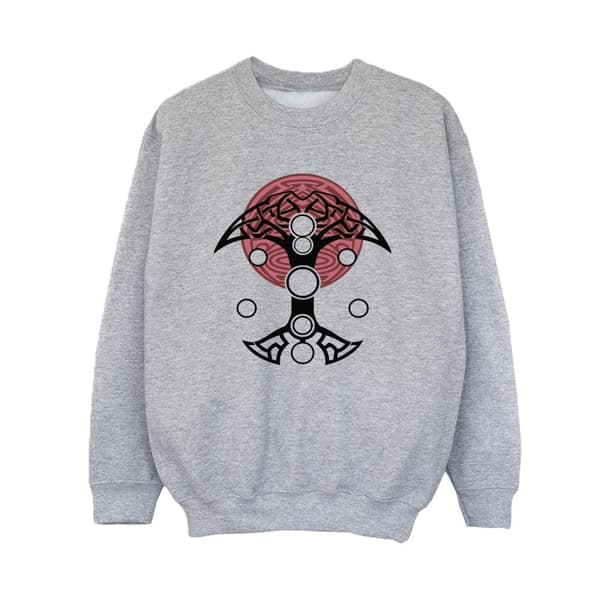 Marvel Boys Thor Love And Thunder Circles Sweatshirt