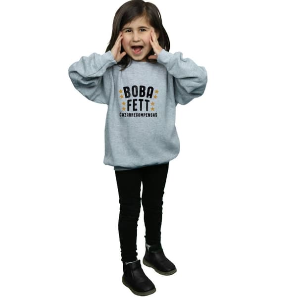 Star Wars Girls Boba Fett Legends Tribute Sweatshirt