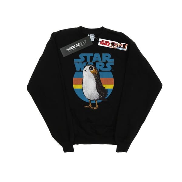 Star Wars Sweatshirt med Porg från De sista jediriddarna för flickor