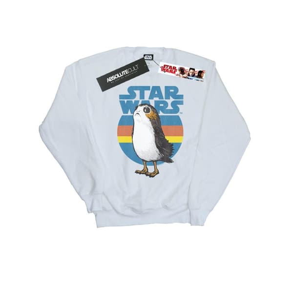 Star Wars Sweatshirt med Porg från De sista jediriddarna för flickor