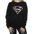 Miniatyrbilde 3 av 5: DC Comics Womens/Ladies Superman Floral Logo 2 Sweatshirt