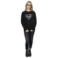 Miniatyrbilde 4 av 5: DC Comics Womens/Ladies Superman Floral Logo 2 Sweatshirt