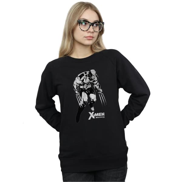 Marvel Womens/Ladies X-Men Wolverine Tonal Sweatshirt