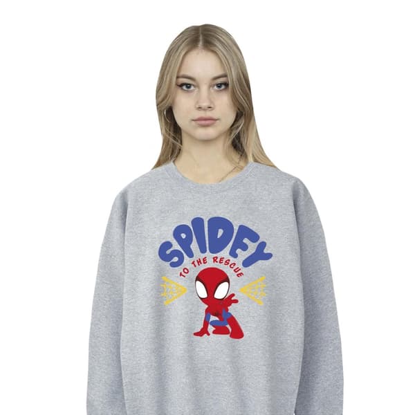 Marvel Womens/Ladies Spidey And His Amazing Friends Rescue Sweatshirt