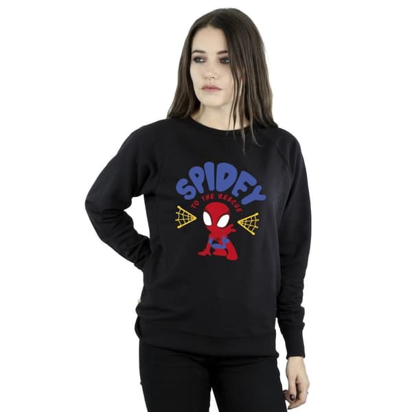 Marvel Womens/Ladies Spidey And His Amazing Friends Rescue Sweatshirt