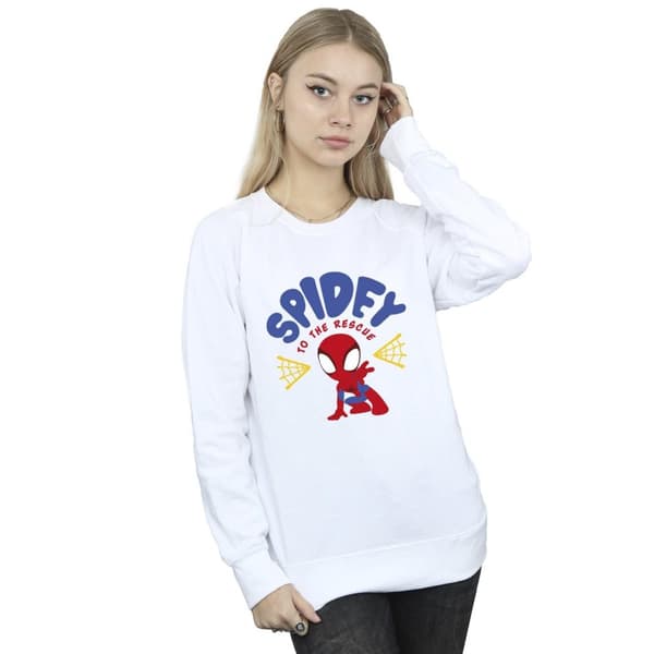 Marvel Womens/Ladies Spidey And His Amazing Friends Rescue Sweatshirt