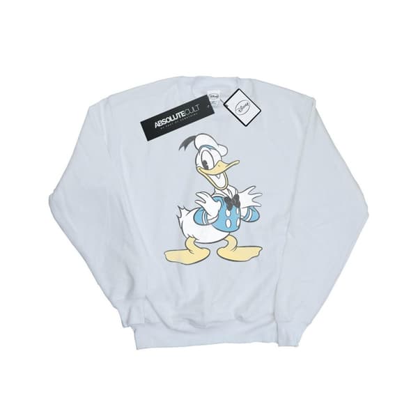 Disney Womens/Ladies Donald Duck Posing Sweatshirt