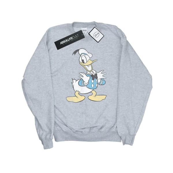 Disney Womens/Ladies Donald Duck Posing Sweatshirt