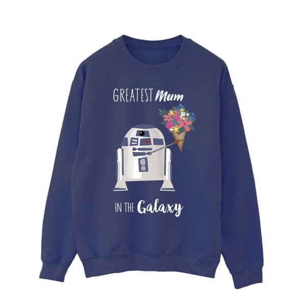 Star Wars Mens R2D2 Greatest Mum Sweatshirt