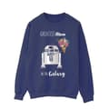 Miniatyrbilde 1 av 3: Star Wars Mens R2D2 Greatest Mum Sweatshirt